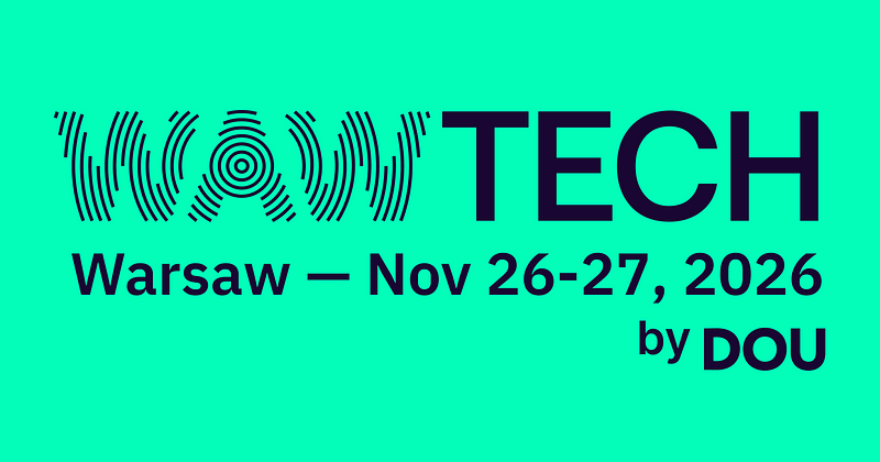 WAWTech — Warsaw, November 26-27