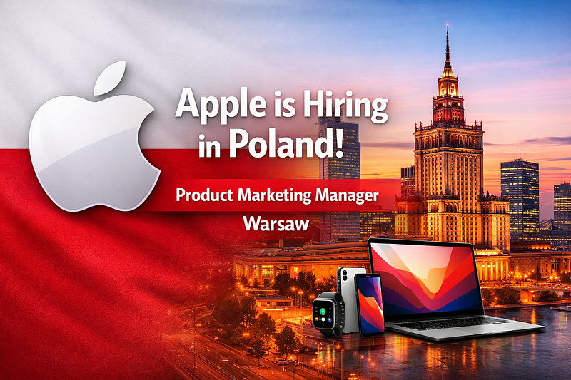 Apple szuka Product Marketing Managera w Warszawie