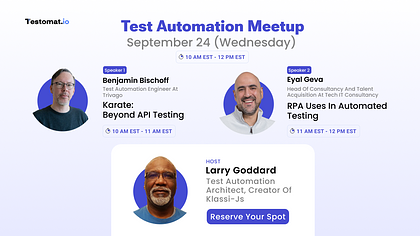 🧪 Test Automation Meetup – September 2025 Karate Beyond API Testing & RPA in Test Automation